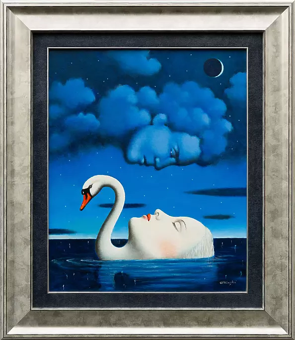 Rafał Olbiński - Perceptual Judgment - OIL PAINT