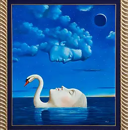 Rafał Olbiński, Perceptual Judgment, rok 2018 - OBRAZ OLEJNY, Obraz olejny - płótno, 108 x 126