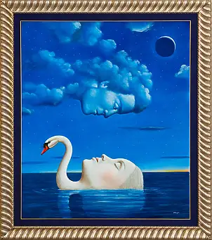 Rafał Olbiński, Perceptual Judgment, rok 2018 - OBRAZ OLEJNY, Obraz olejny - płótno, 108 x 126