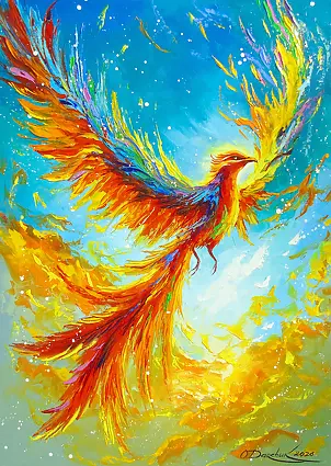 Olha Darchuk - Phoenix. A Moment of Rebirth