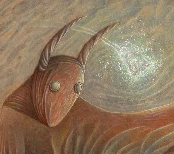 Krzysztof Polaczenko, Fosforo, Gesso, Dipinto acrilico, Matita, Pastello, Tecniche miste - pannello, 40 x 60
