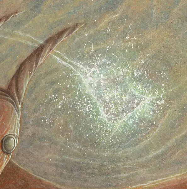 Krzysztof Polaczenko, Fosforo, Gesso, Dipinto acrilico, Matita, Pastello, Tecniche miste - pannello, 40 x 60