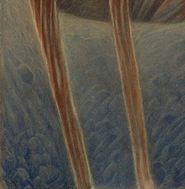 Krzysztof Polaczenko, Fosforo, Gesso, Dipinto acrilico, Matita, Pastello, Tecniche miste - pannello, 40 x 60