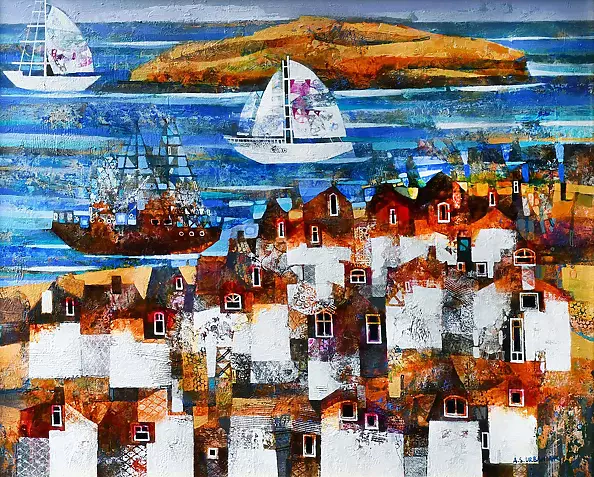 Alicja Słaboń Urbaniak - Sand Island II