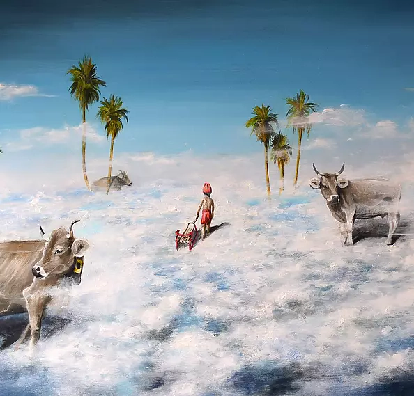 Agata Buczek - "Fifth season: sleds on the clouds"