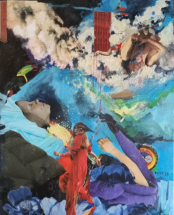 Patrycja Bajer - "Beautiful Escape" from the non-existent series "Toucan, Kiss and Death".