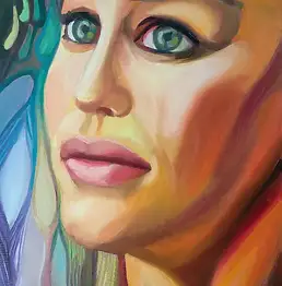 Joanna Kielichowska, красота, Масляная картина - холст, 70 x 100