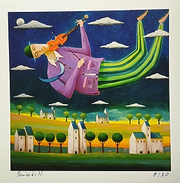 Mirosław Nowiński - « Premier violon » Estampe d'art
