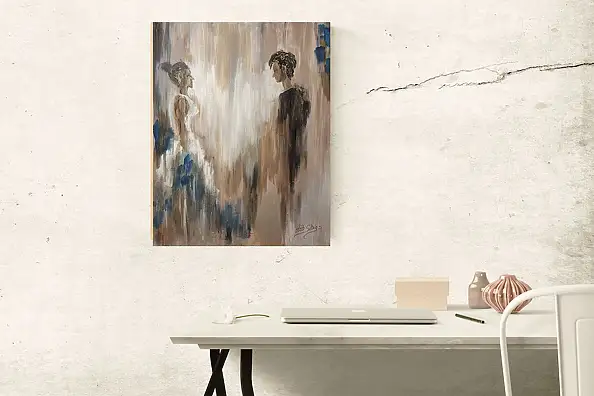 Iwona Sowa, Primo Sguardo, Quadro ad acrilico - tela, 40 x 50