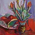 Małgorzata Oborska - Pierwsze tulipany