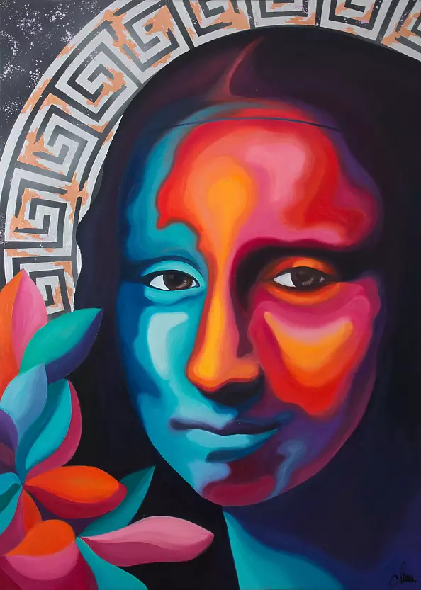 Monika Mrowiec - Stepping Out of the Louvre