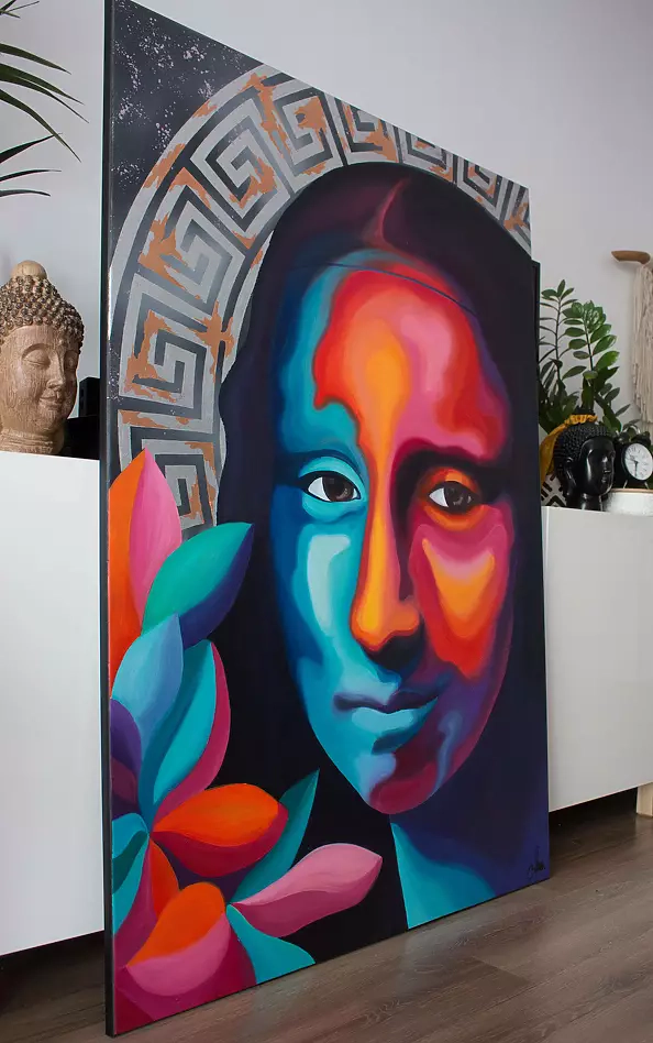 Monika Mrowiec - Stepping Out of the Louvre