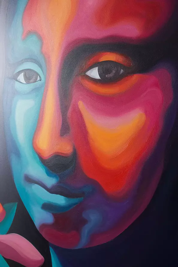 Monika Mrowiec - Stepping Out of the Louvre