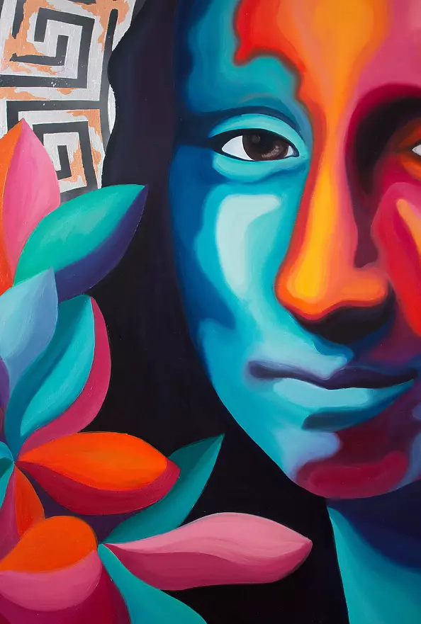 Monika Mrowiec - Stepping Out of the Louvre