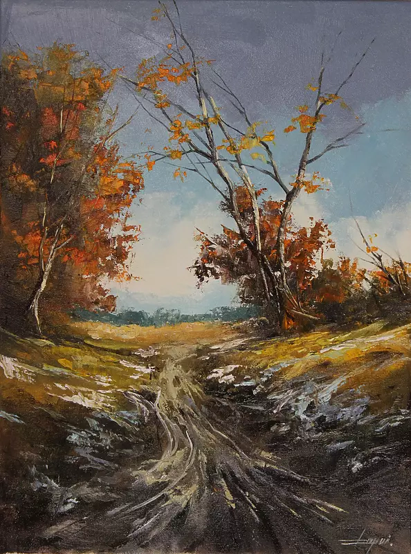 Jerzy Łapuć - First snow