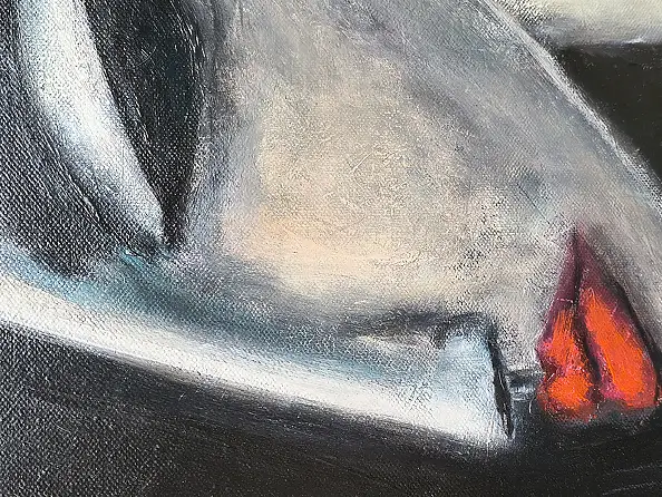 katarzyna nachajska, Premier choix, Peinture acrylique, Techniques mixtes - toile, 100 x 120