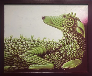 Anna Pikos - A dog looking at his human