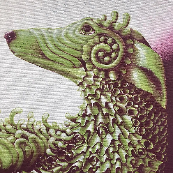 Anna Pikos - A dog looking at his human