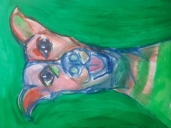 Mariola Paulina Żylińska Jestadt - Doge in green