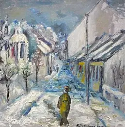 Krystyn Dudkiewicz - Pieszchnica Winter