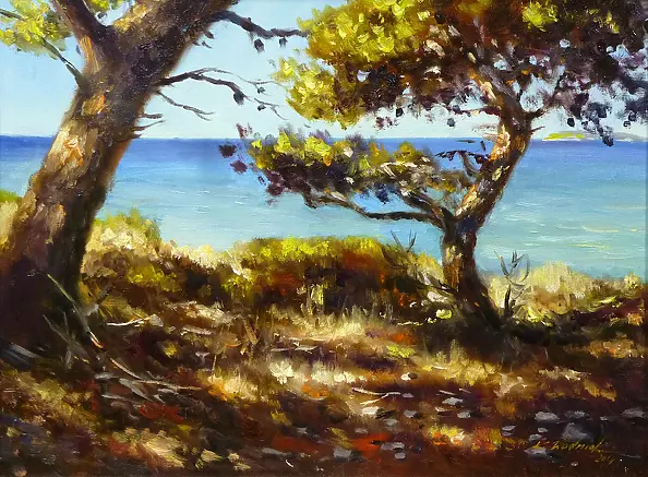 Krystian Wodniok - Pinie ( na wyspie Jaz, Chorwacja)