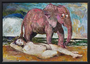 Stanisław Młodożeniec - Pink Elephant