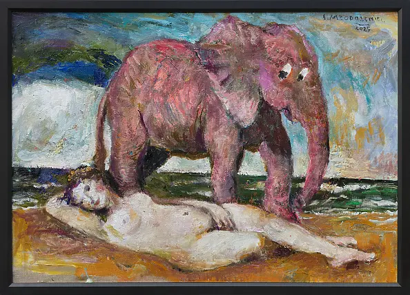 Stanisław Młodożeniec - Elefante rosa