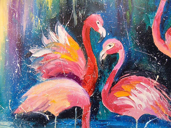 Olha Darchuk - Pink Flamingo