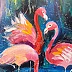 Olha Darchuk - Розовый фламинго