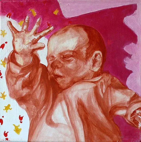 Joanna Róg Ociepka - Różowy III 