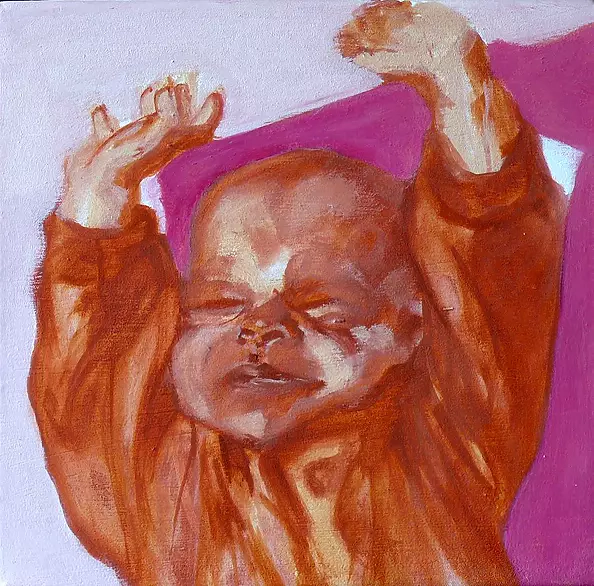 Joanna Róg Ociepka - Różowy II