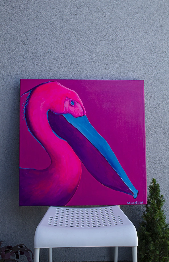 Oksana Chumakova - Pink Pelican.