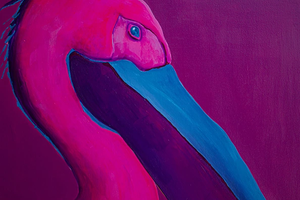 Oksana Chumakova - Pink Pelican.