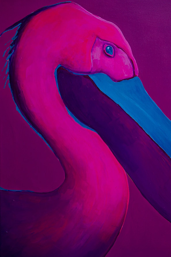 Oksana Chumakova - Pink Pelican.
