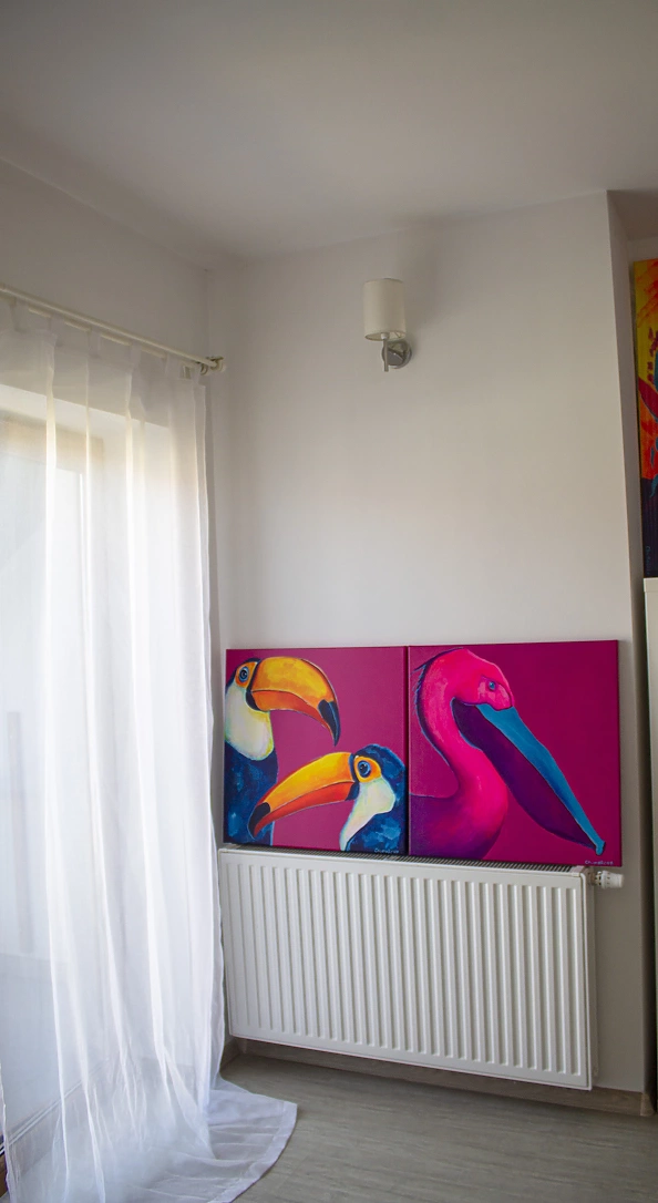 Oksana Chumakova - Pink Pelican.