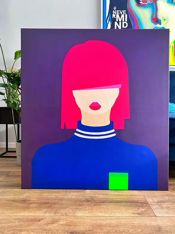 Adrian Wojciechowski - Pink hair