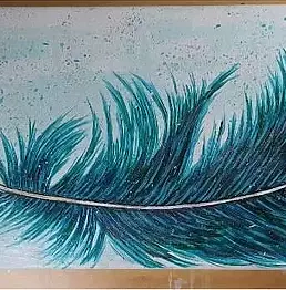 Marianna Małgorzata Bakanowicz - Angel feathers series Ania -2-2021