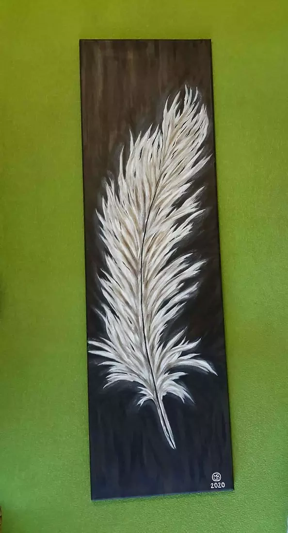 Marianna Małgorzata Bakanowicz - Angel feathers series Iwona-1-2020