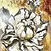 Alicja Walczak, Pivoine, Autres, Peinture acrylique - , 80 x 120