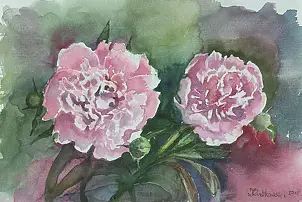 Zdzisław Rutkowski - Peonies III
