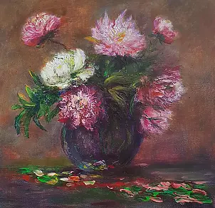 Bożena Mozolewska - Peonies
