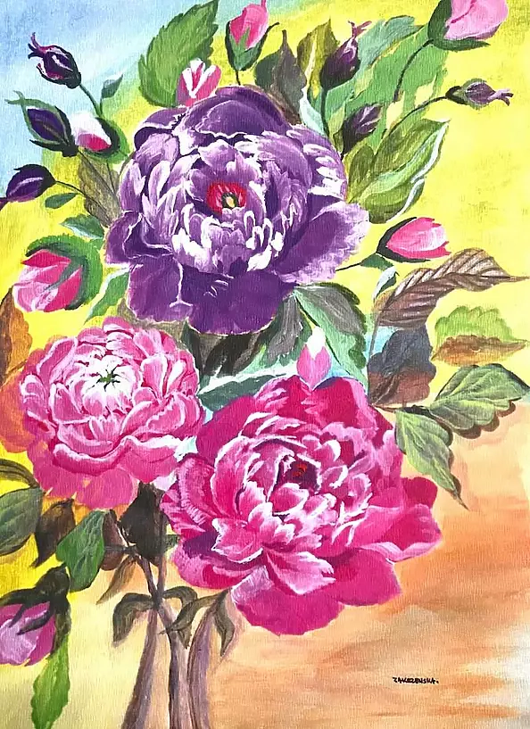 Ewa Zakrzewska - Piwonie