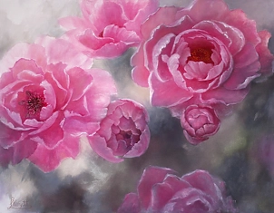 Lidia Olbrycht - Peonies