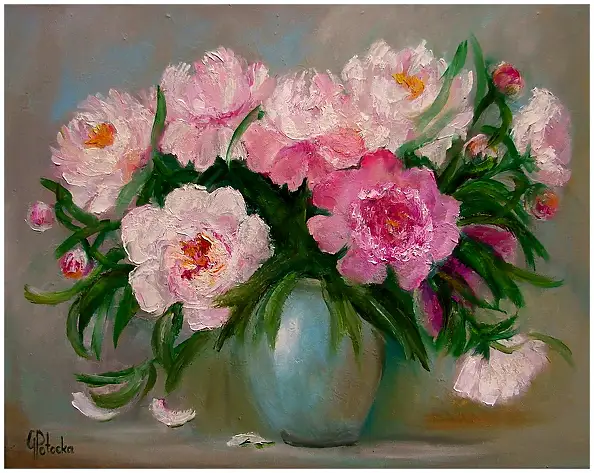 Grażyna Potocka, , Масляная картина - холст, 50 x 40