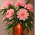 Grażyna Potocka - Piwonie obraz olejny 50-40cm