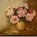Grażyna Potocka - Peonies oil painting 50-50cm
