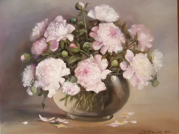 Patrycja Kruszyńska Mikulska - Peonies