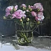 Agnieszka Długołęcka - Peonies in a xxl glass