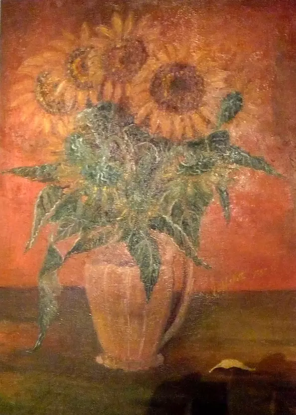 Stefania Cappelletti - Pixel sunflowers