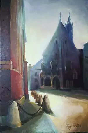 Renata Rychlik - Mariacki Square in the morning